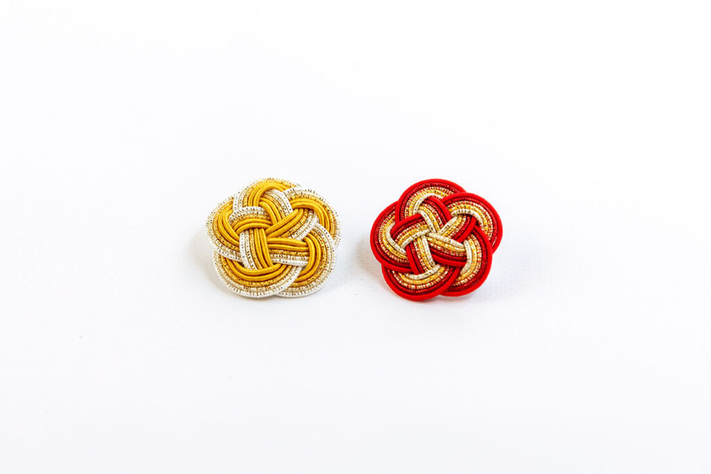 Mizuhiki Brooch（set of 2）