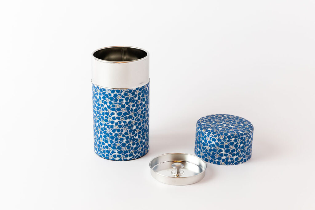 Tea Canister
Sakura Blue 150g_3