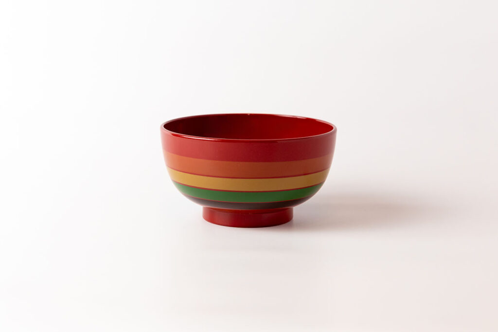 Urushi Bowl Koma Vermilion