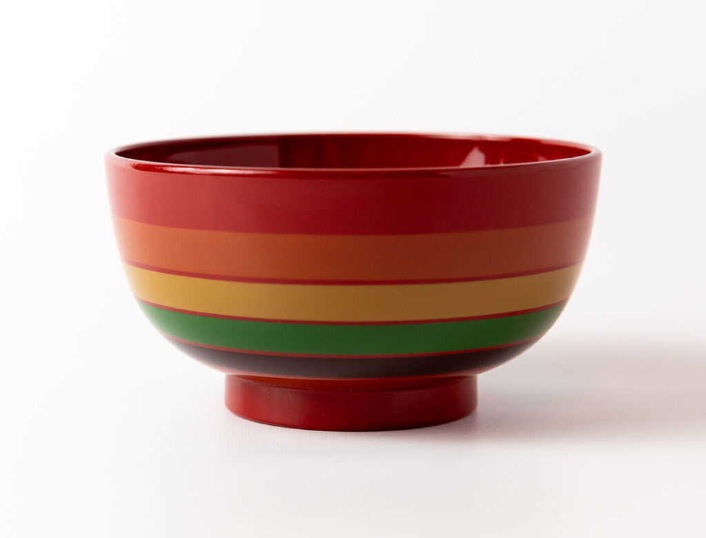 Urushi Bowl Koma Vermilion_2