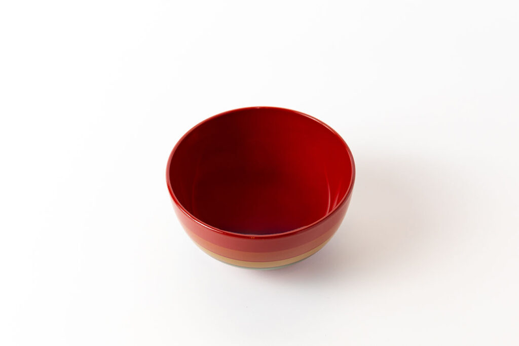 Urushi Bowl Koma Vermilion_3