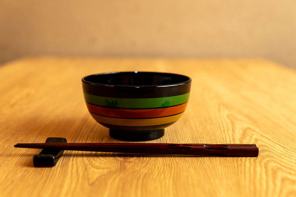 Urushi Bowl Koma Black_4