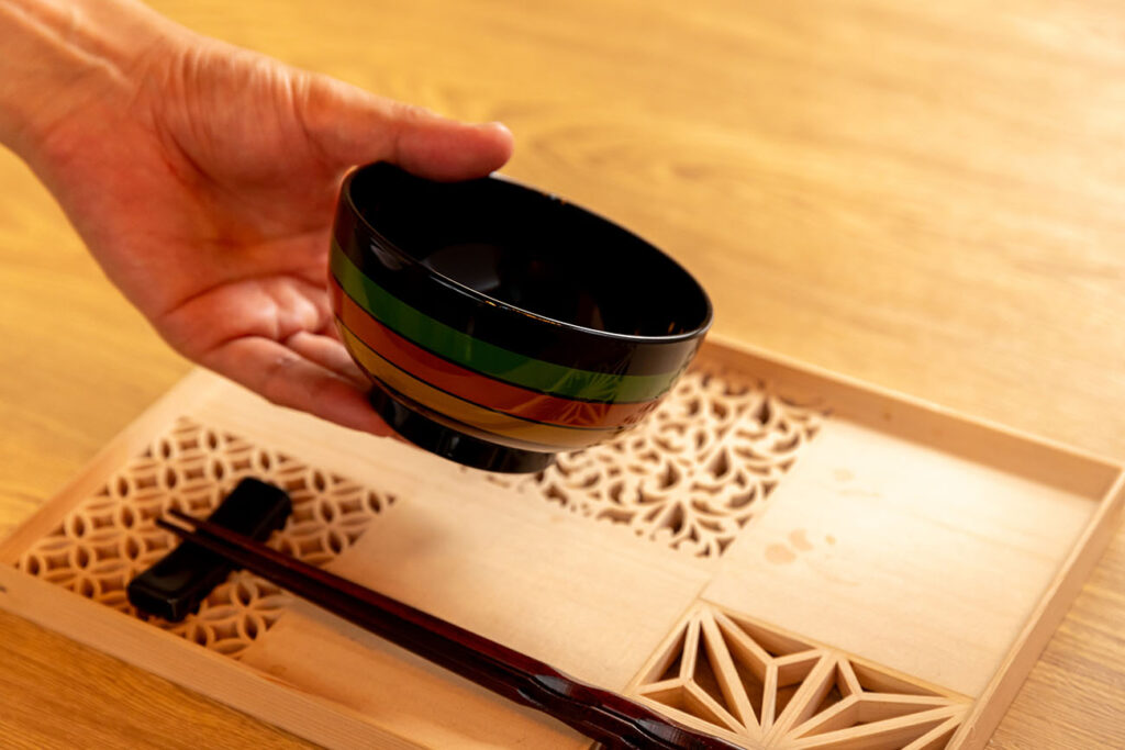 Urushi Bowl Koma Black_5