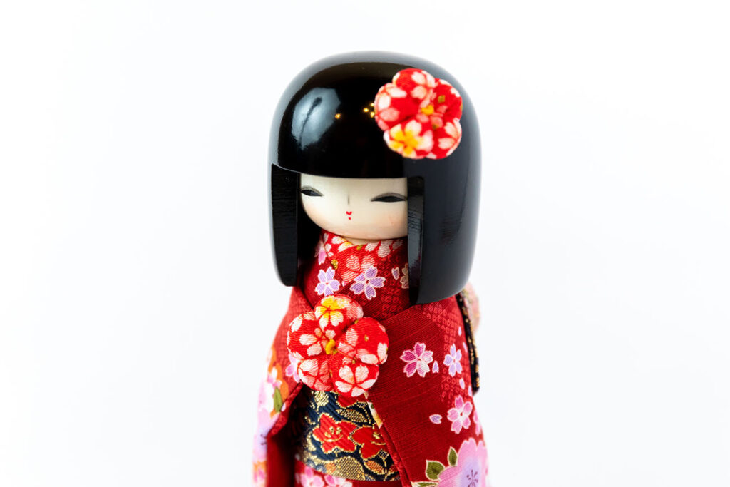 Kokeshi Kyobijin Red_2