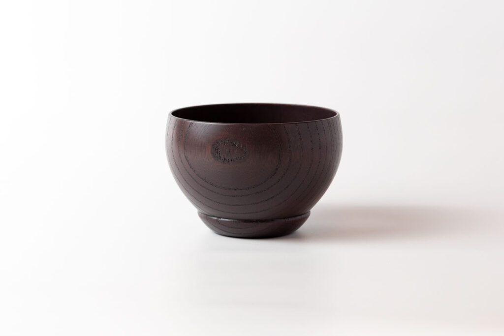 Urushi Bowl Eggplant_1