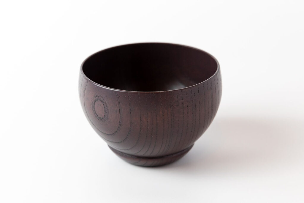 Urushi Bowl Eggplant_2