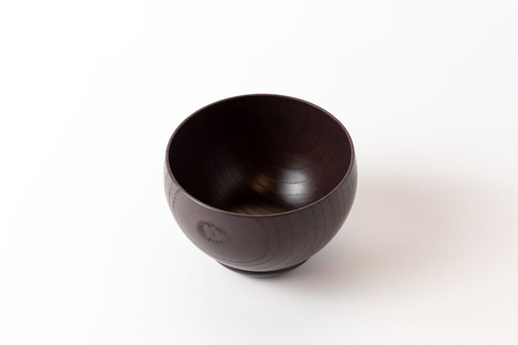 Urushi Bowl Eggplant_3