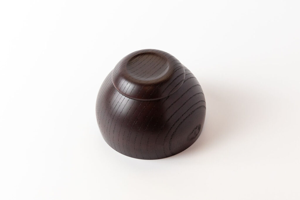 Urushi Bowl Eggplant_4