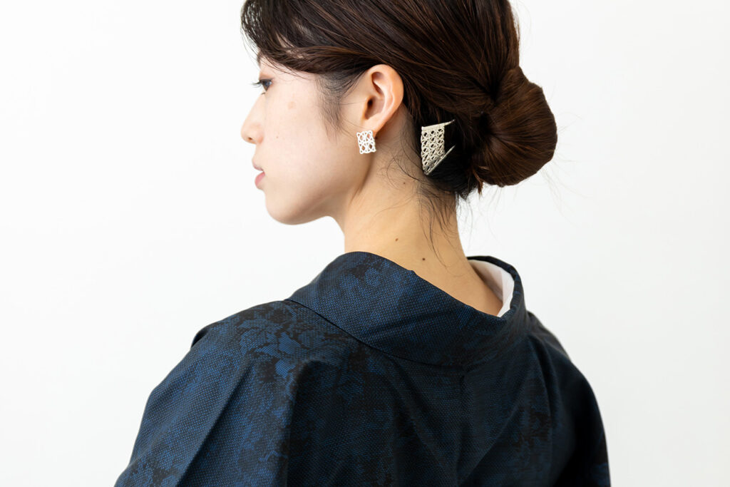 CHIKUEIDO Jewelry 
Earrings Fayage S_5